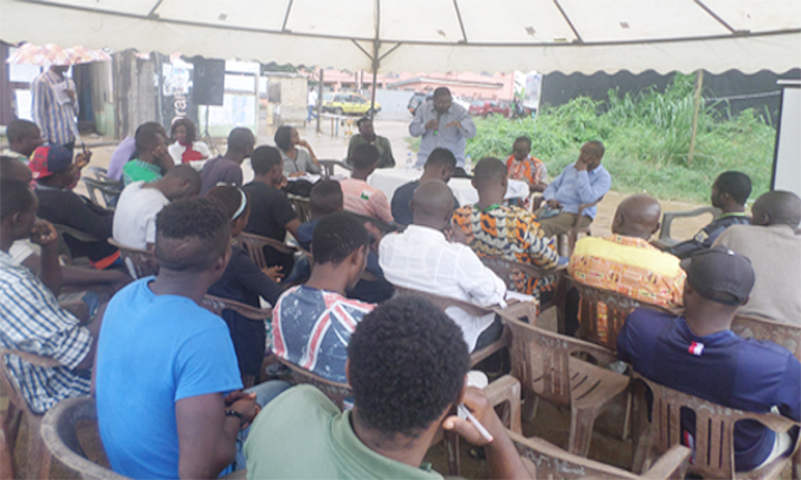 PEJED: organisaion du conseil de quartier de Douala 3eme & 5eme